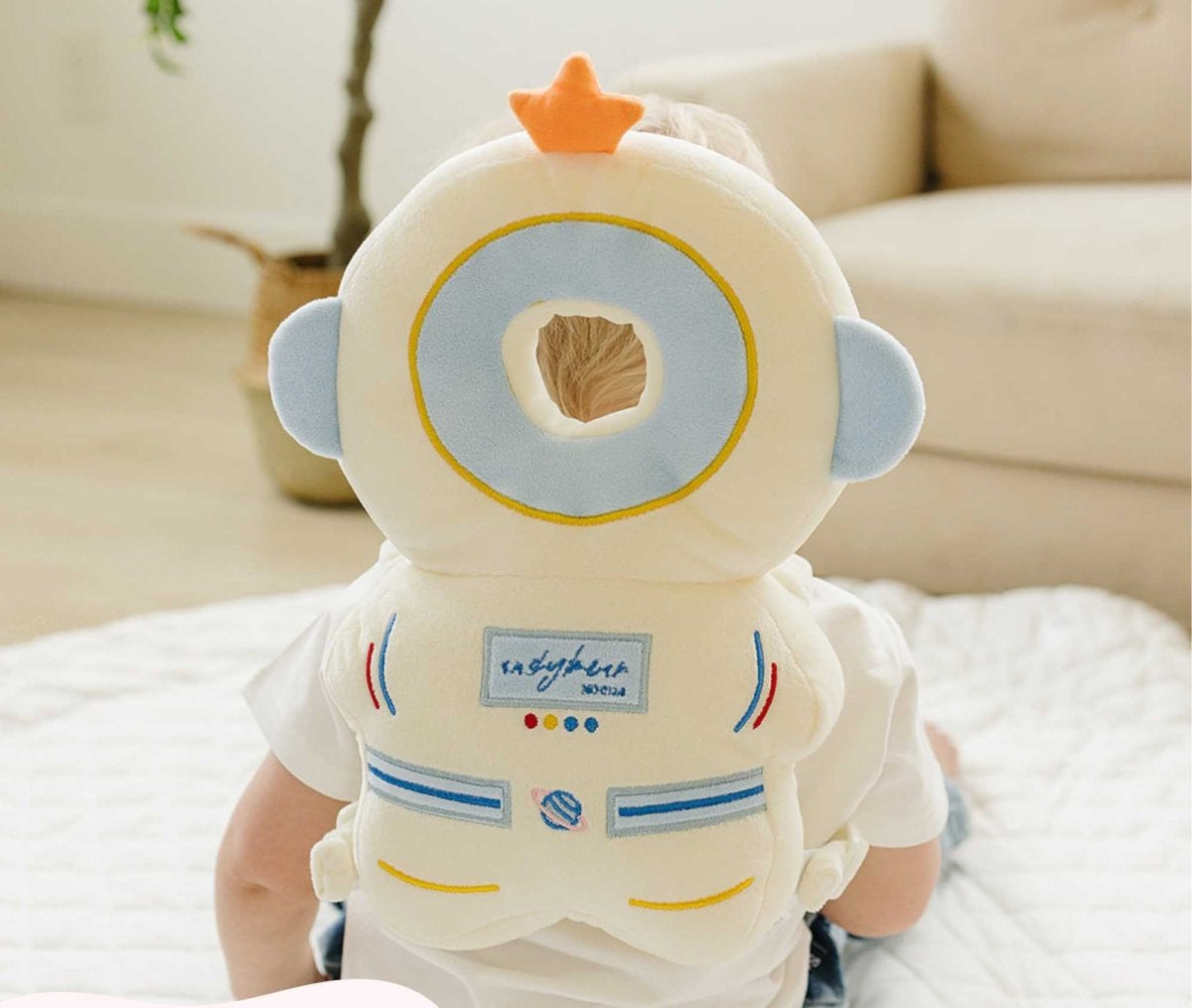 Coziboo Baby Hoofdbeschermer Rugkussen – Veilig Leren Kruipen & Lopen