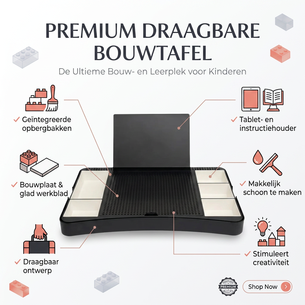 Coziboo™ BouwTafel Pro