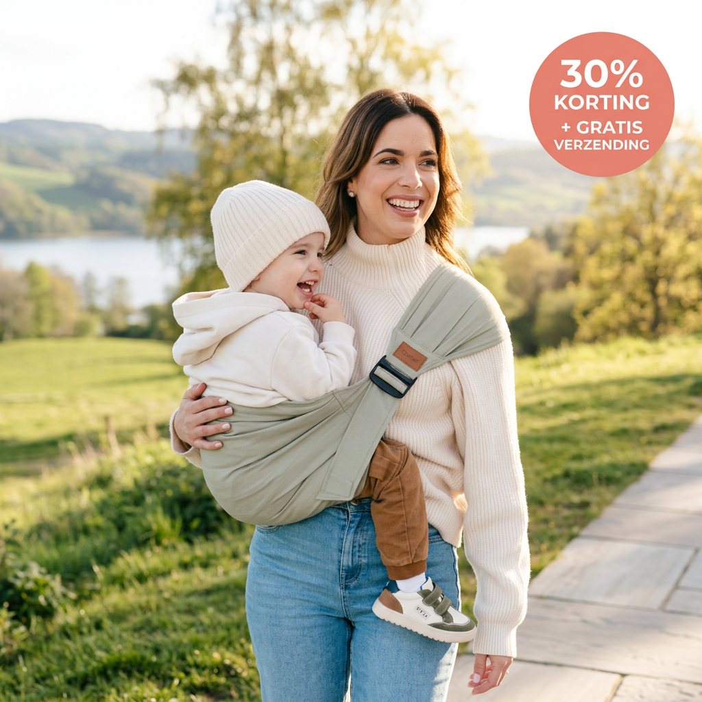 Coziboo SnuggleCarry™ | Ergonomische Babydraagzak