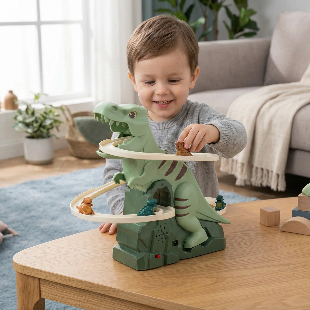 Coziboo Dino Spiraal Speelbaan – Educatief & Eindeloos Speelplezier